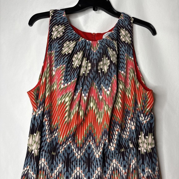 Sabrina Collective Dress Size 2X Plus Size Multicolor Sleeveless Long - Picture 2 of 7